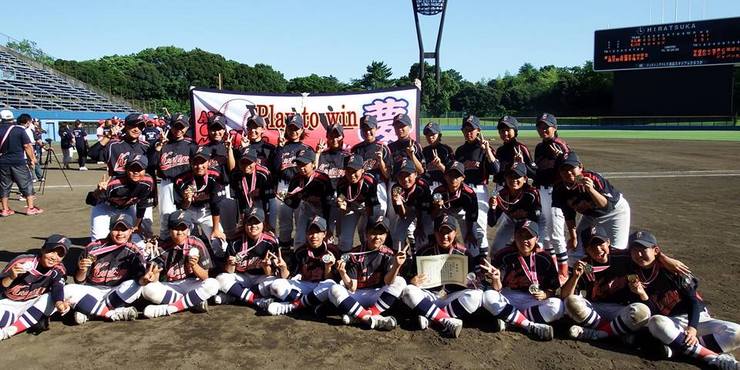 日程決定:全国女子中学生硬式野球選手権大会（神奈川県平塚市）